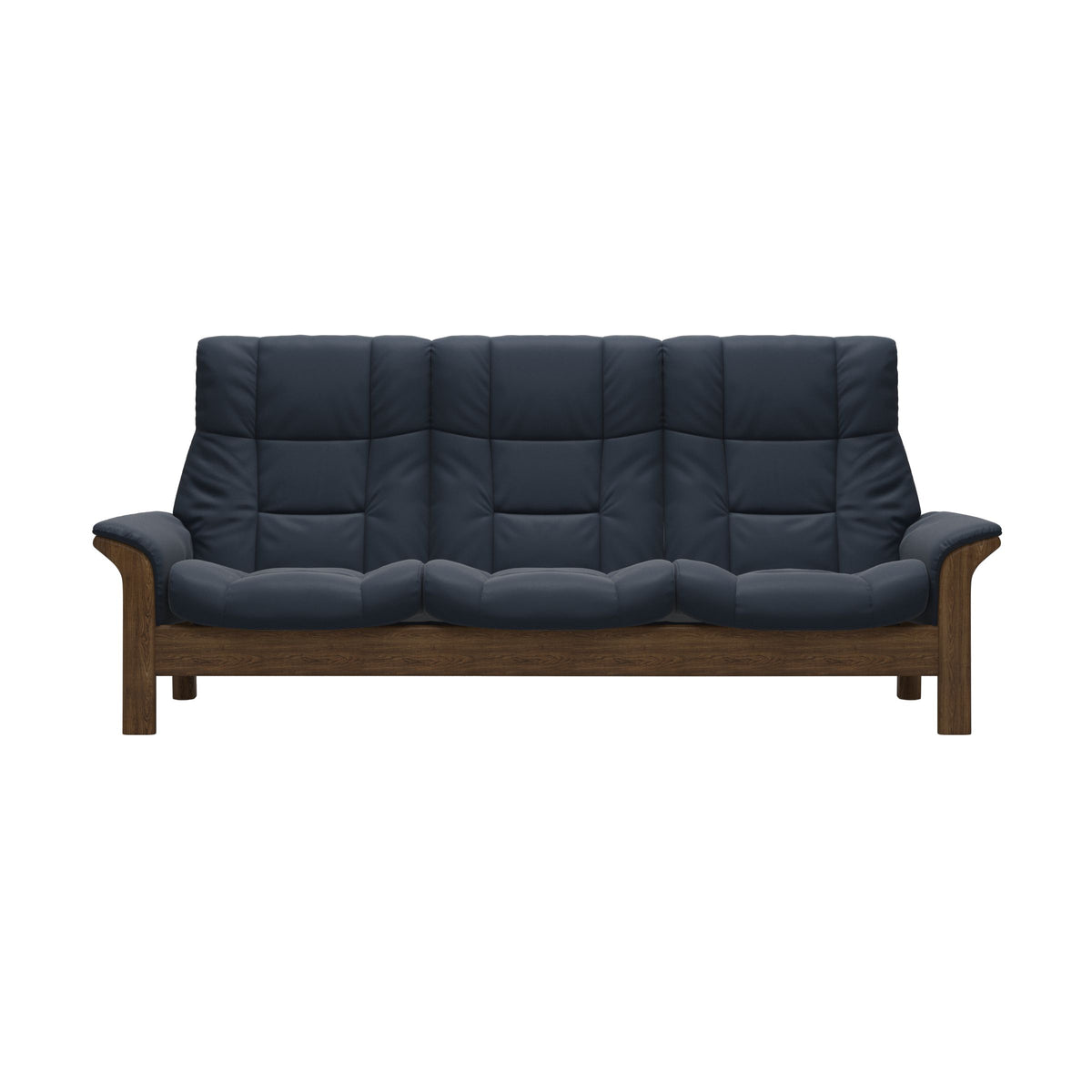 Buckingham HB 3-Seat - Paloma Oxford Blue - Teak