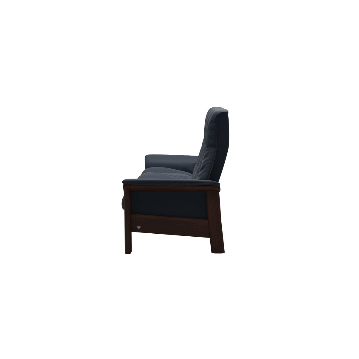 Buckingham HB 3-Seat - Paloma Oxford Blue - Brown