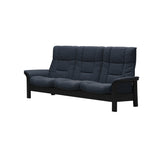 Buckingham HB 3-Seat - Paloma Oxford Blue - Black