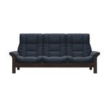 Buckingham HB 3-Seat - Paloma Oxford Blue - Wenge