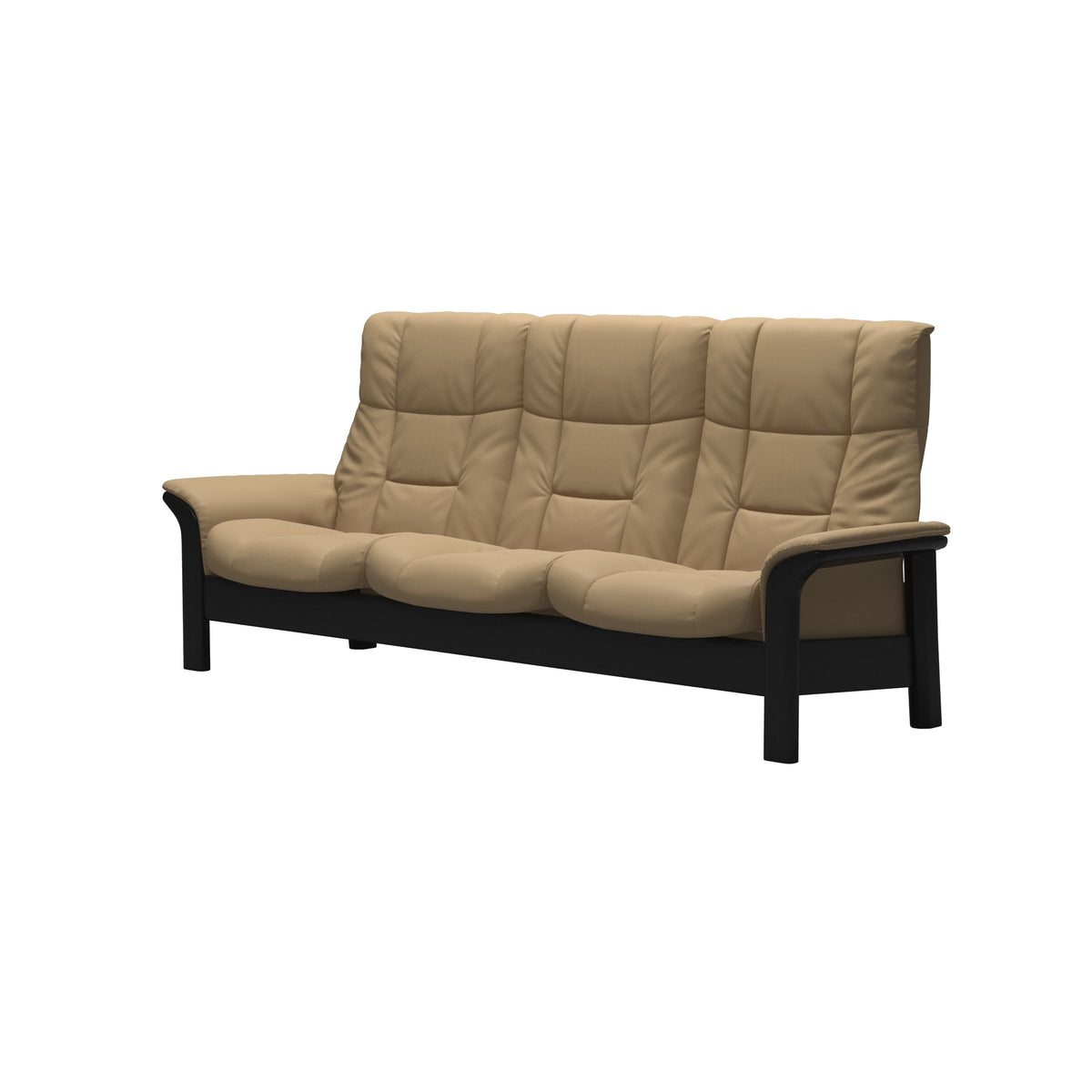 Buckingham HB 3-Seat - Paloma Sand - Black