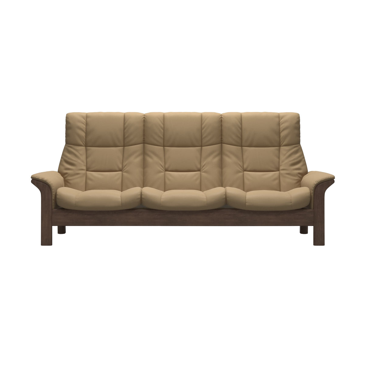 Buckingham HB 3-Seat - Paloma Sand - Walnut