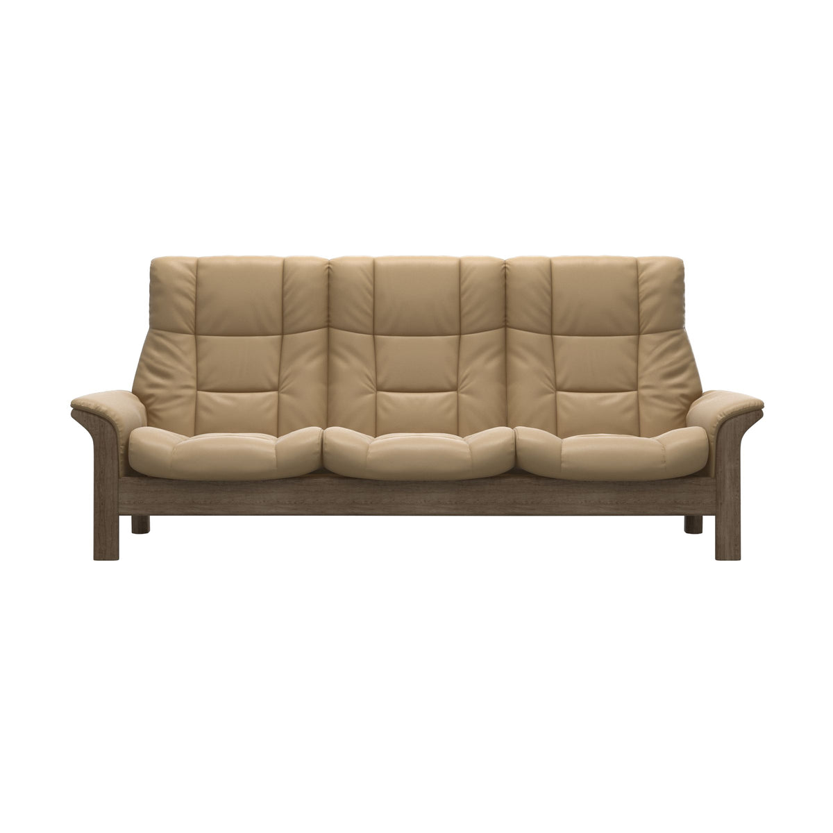 Buckingham HB 3-Seat - Paloma Sand - Smoked Oak