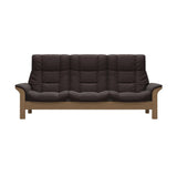 Buckingham HB 3-Seat - Paloma Chocolate - Oak