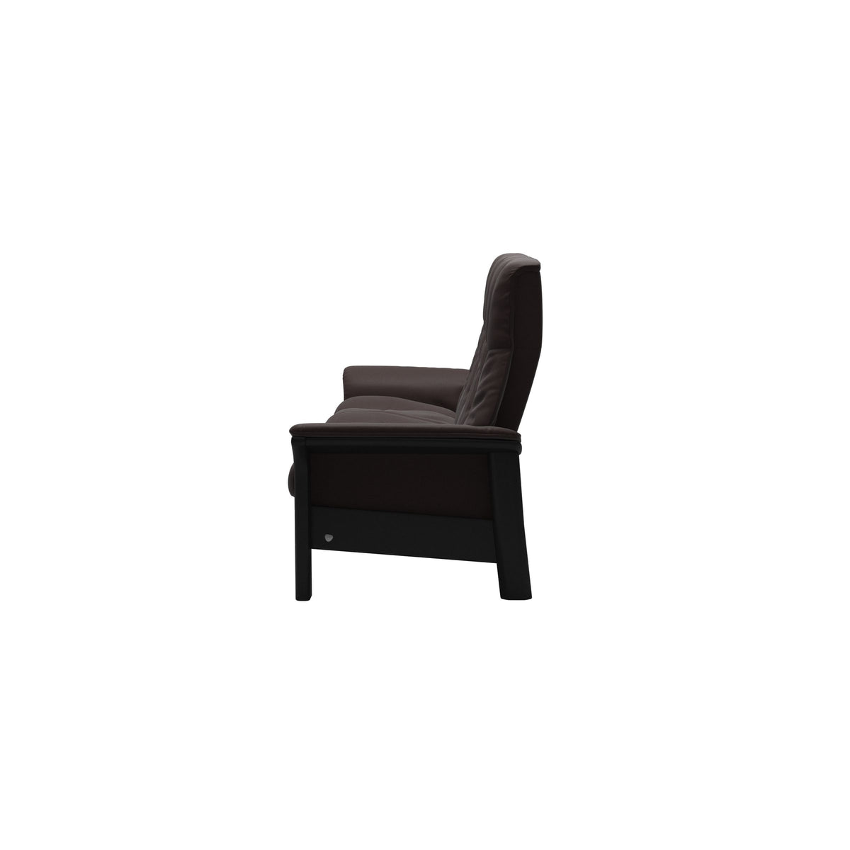 Buckingham HB 3-Seat - Paloma Chocolate - Black