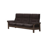 Buckingham HB 3-Seat - Paloma Chocolate - Walnut