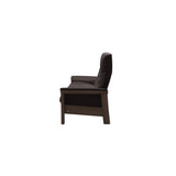 Buckingham HB 3-Seat - Paloma Chocolate - Walnut