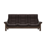 Buckingham HB 3-Seat - Paloma Chocolate - Walnut