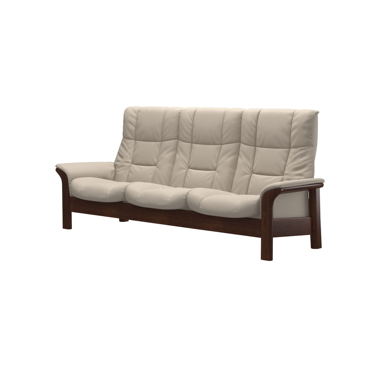 Buckingham HB 3-Seat - Paloma Fog - Brown