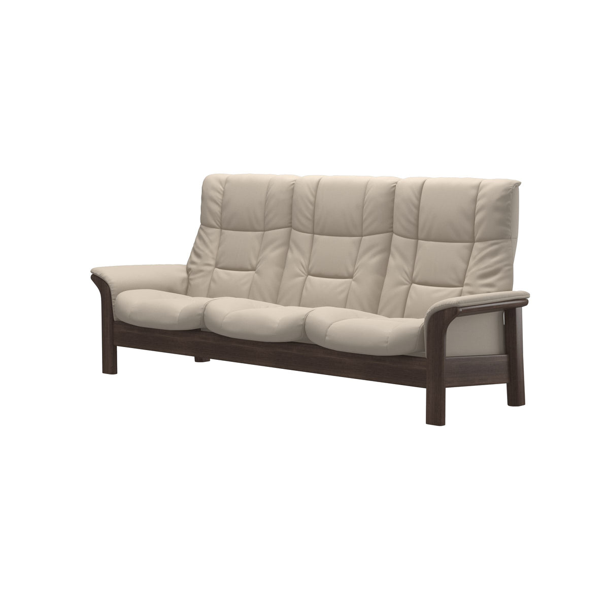 Buckingham HB 3-Seat - Paloma Fog - Wenge