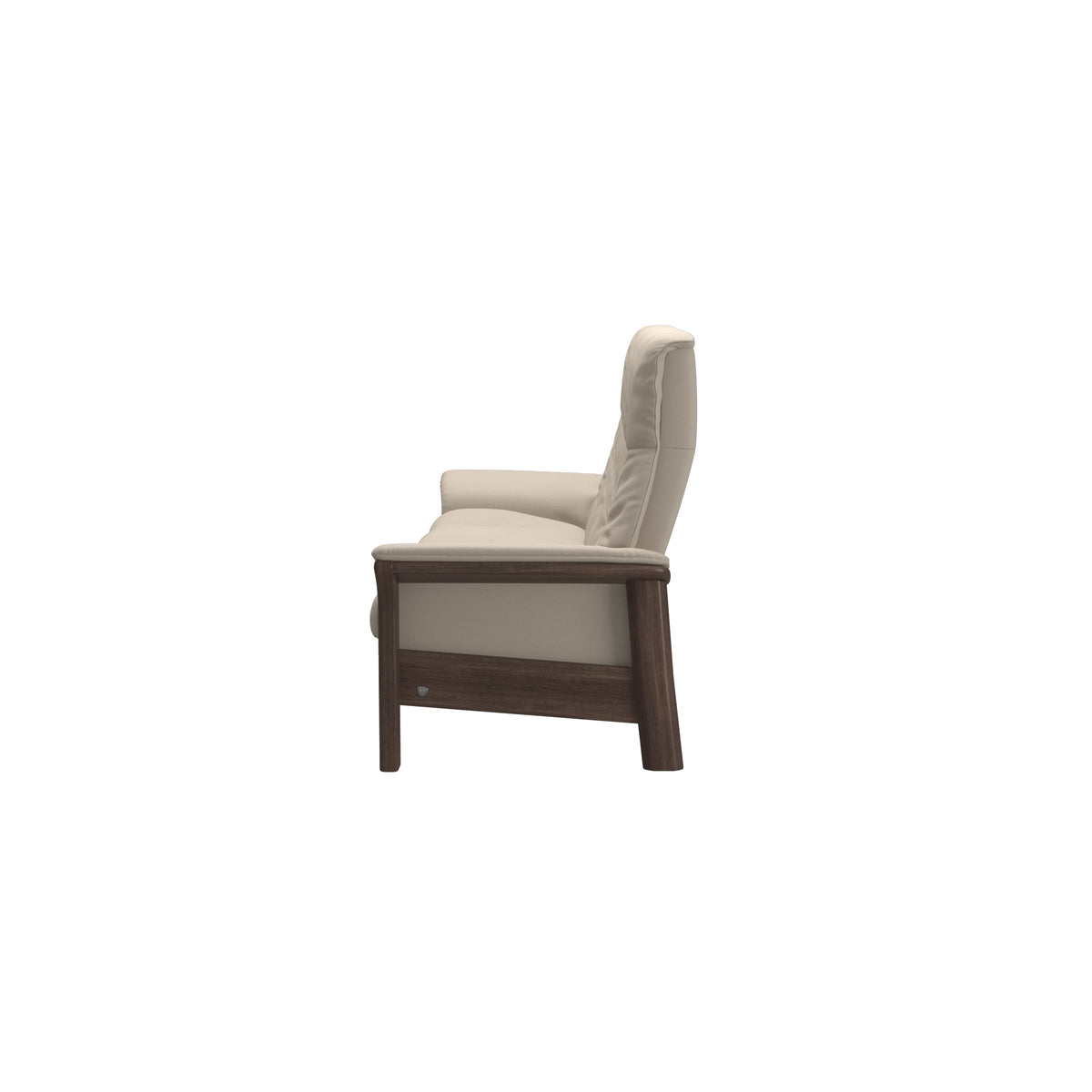 Buckingham HB 3-Seat - Paloma Fog - Wenge