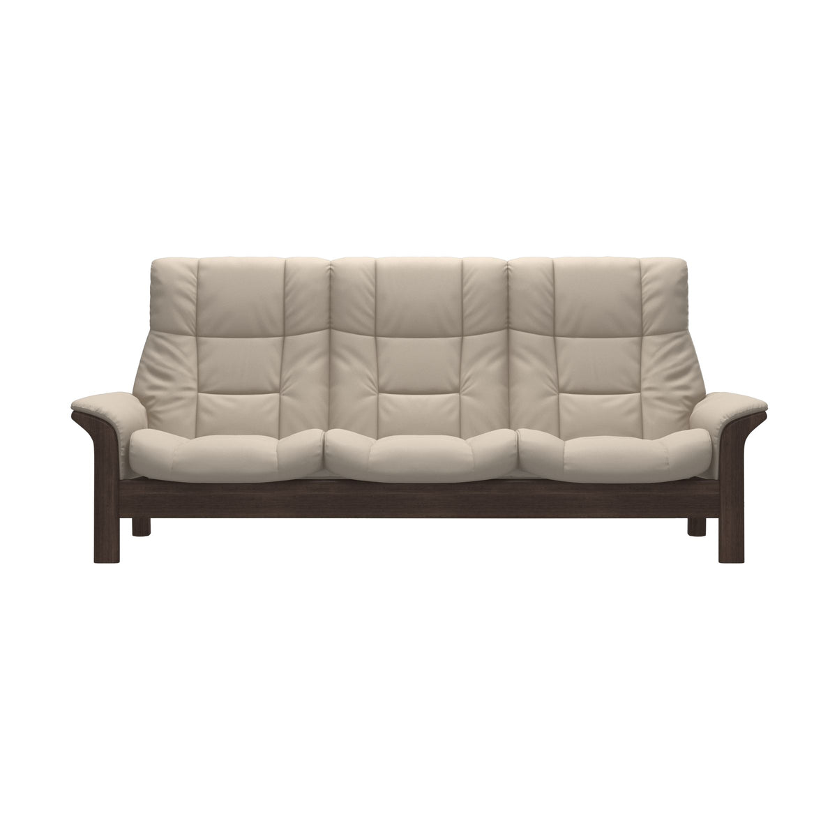 Buckingham HB 3-Seat - Paloma Fog - Wenge