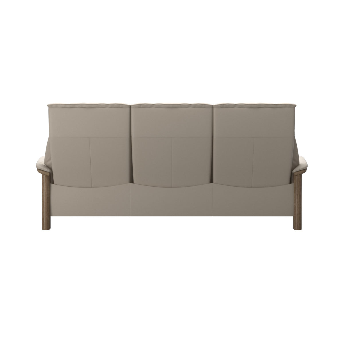 Buckingham HB 3-Seat - Paloma Fog - Smoked Oak