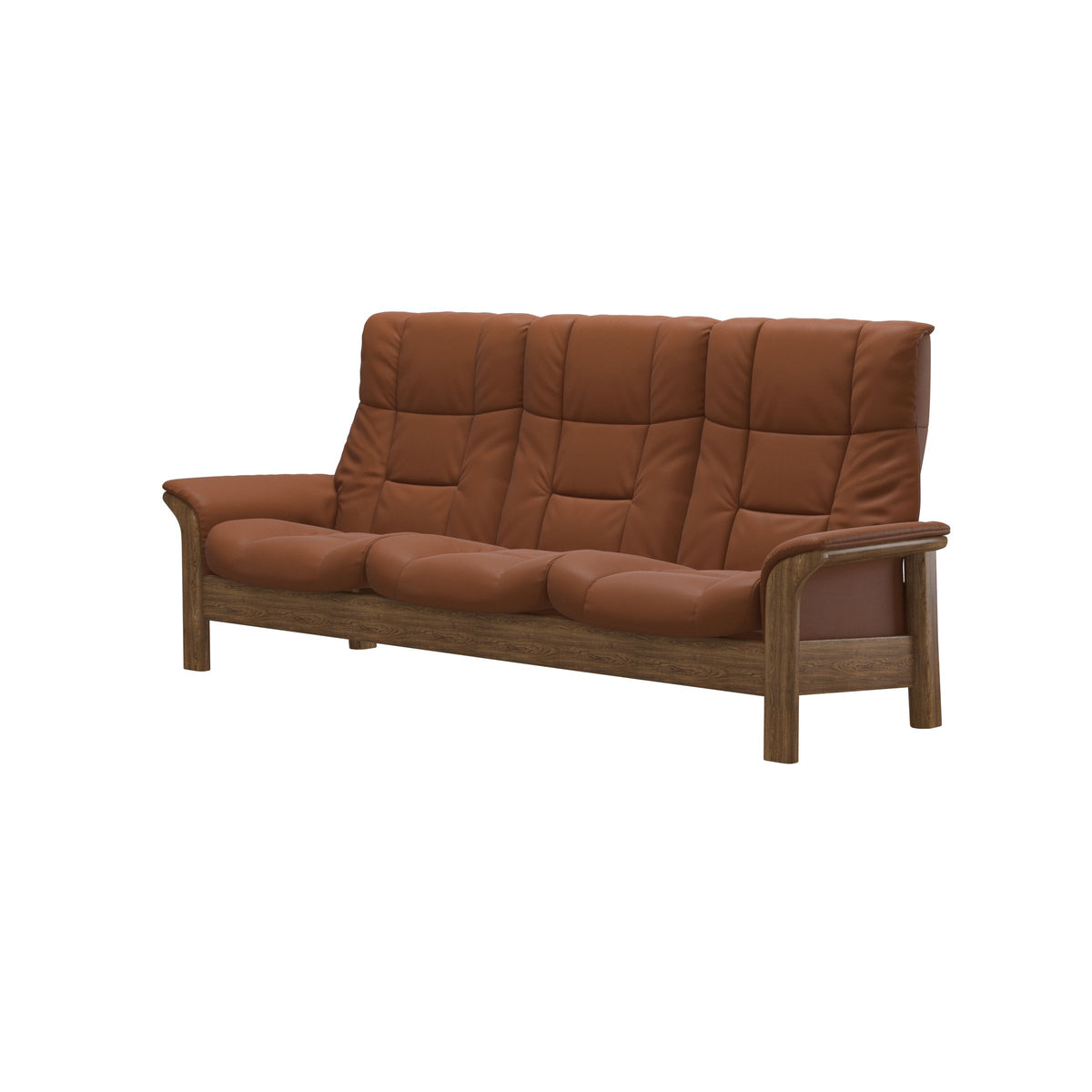 Buckingham HB 3-Seat - Paloma New Cognac - Teak