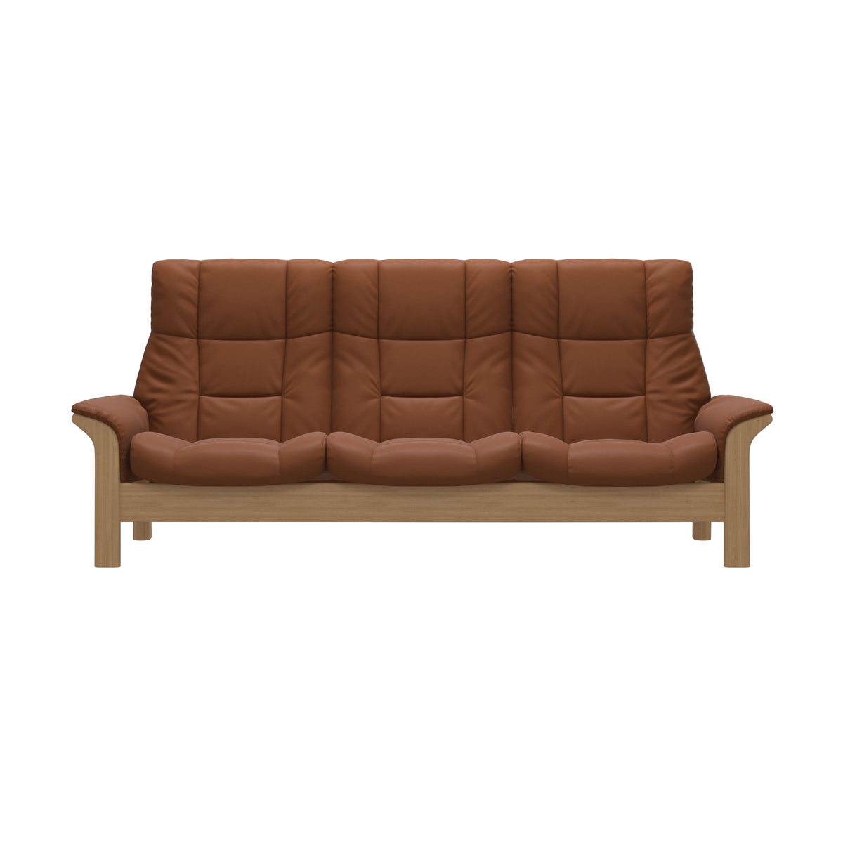 Buckingham HB 3-Seat - Paloma New Cognac - Oak