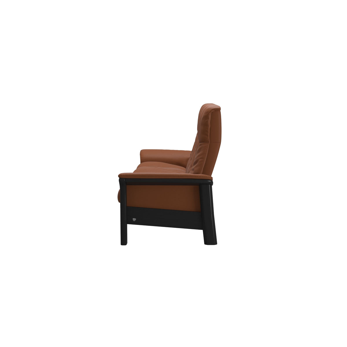 Buckingham HB 3-Seat - Paloma New Cognac - Black