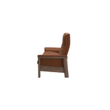 Buckingham HB 3-Seat - Paloma New Cognac - Walnut