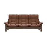 Buckingham HB 3-Seat - Paloma New Cognac - Smoked Oak