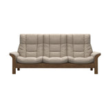Buckingham HB 3-Seat - Paloma Mushroom - Teak