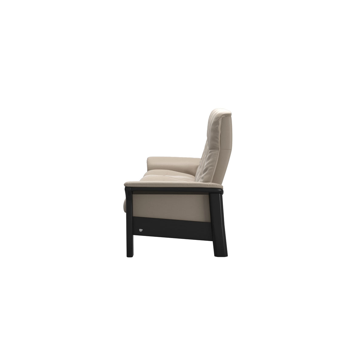Buckingham HB 3-Seat - Paloma Mushroom - Black