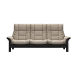 Buckingham HB 3-Seat - Paloma Mushroom - Black