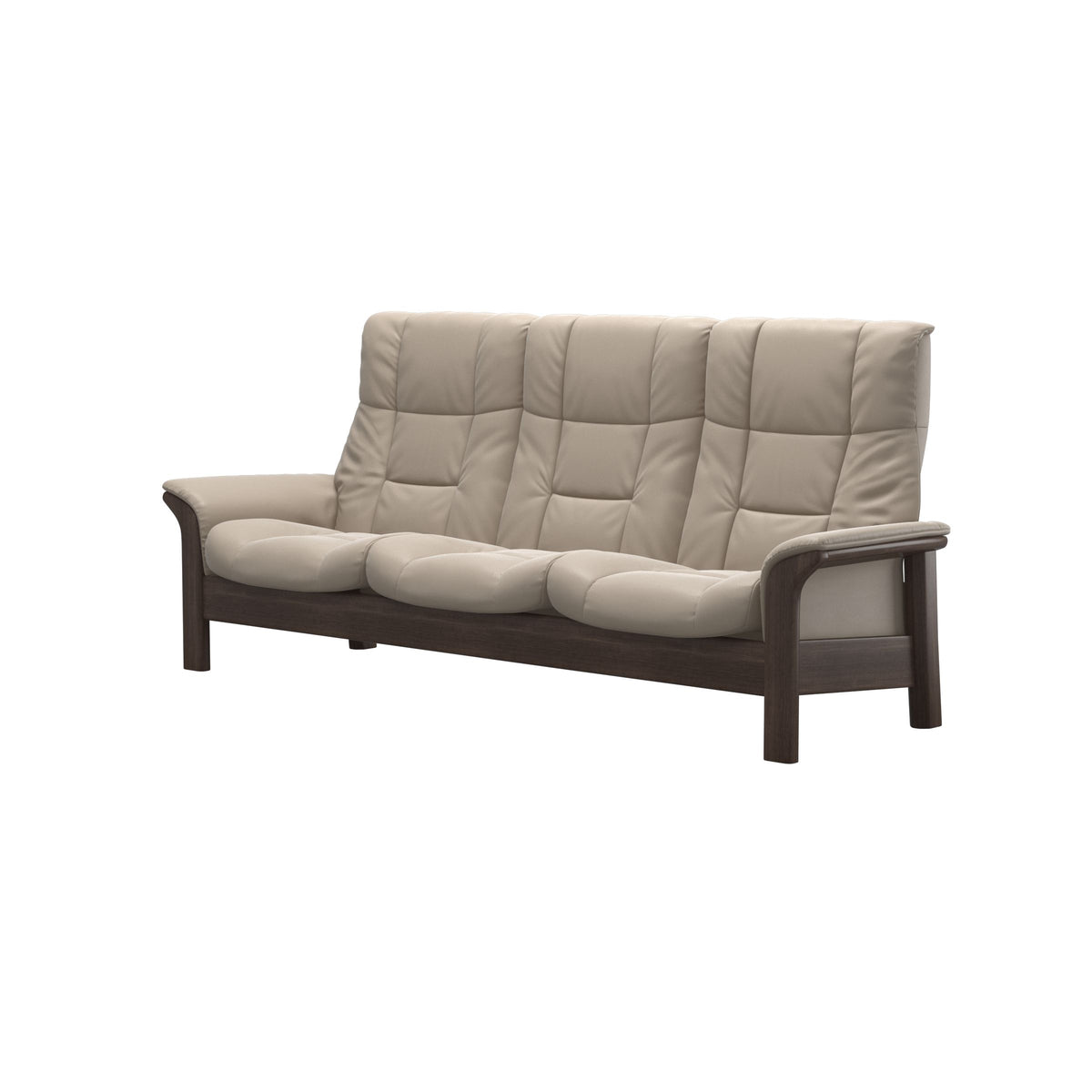 Buckingham HB 3-Seat - Paloma Mushroom - Wenge