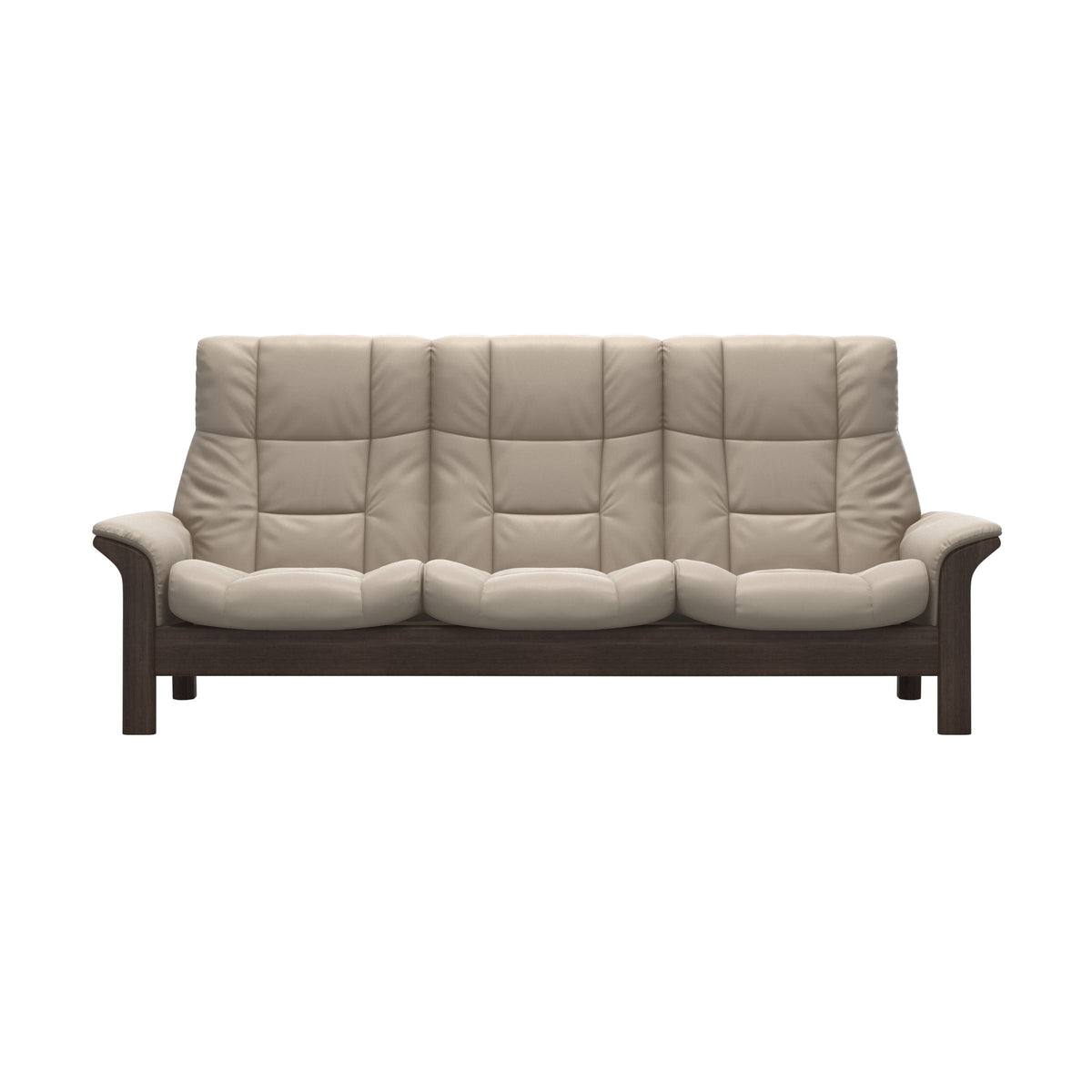 Buckingham HB 3-Seat - Paloma Mushroom - Wenge
