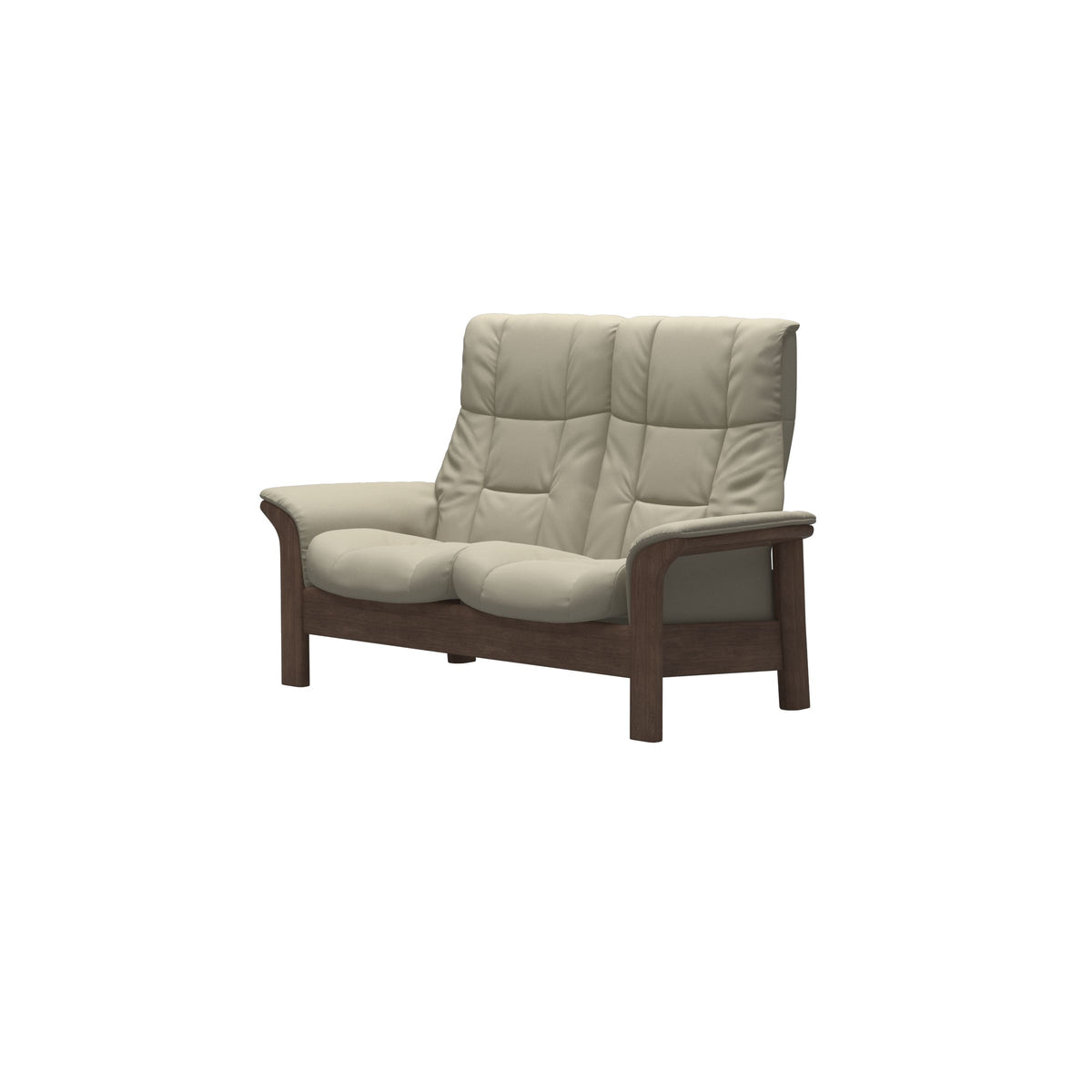 Windsor - Paloma Light Grey - Walnut