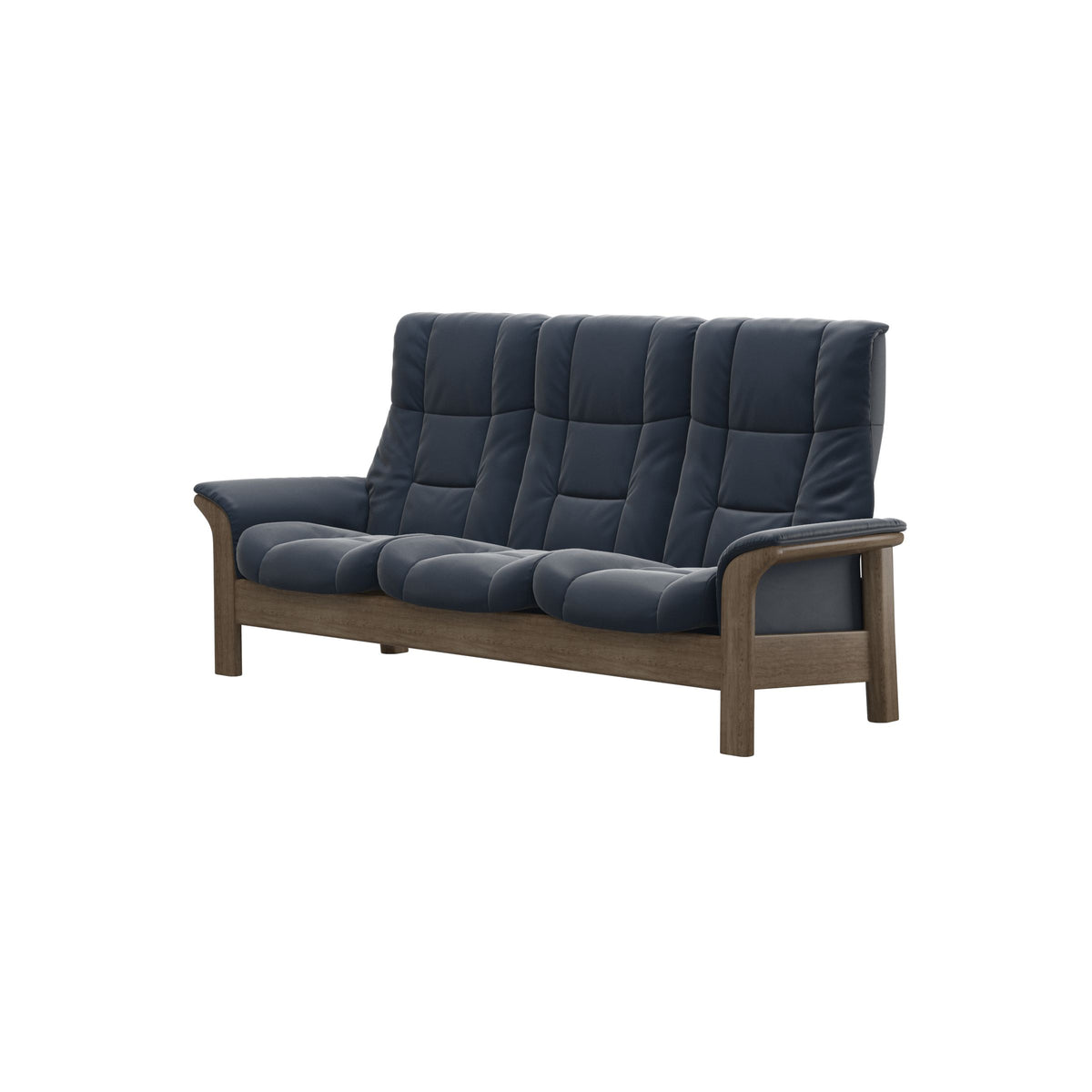 Windsor - Paloma Oxford Blue - Smoked Oak