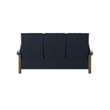 Windsor - Paloma Oxford Blue - Smoked Oak