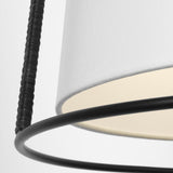 Two Light Pendant — White