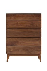 West Bros Serra Chest of Drawers in 79 Toast, on white