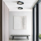 Rhonan Flush Mount — Nightshade Black