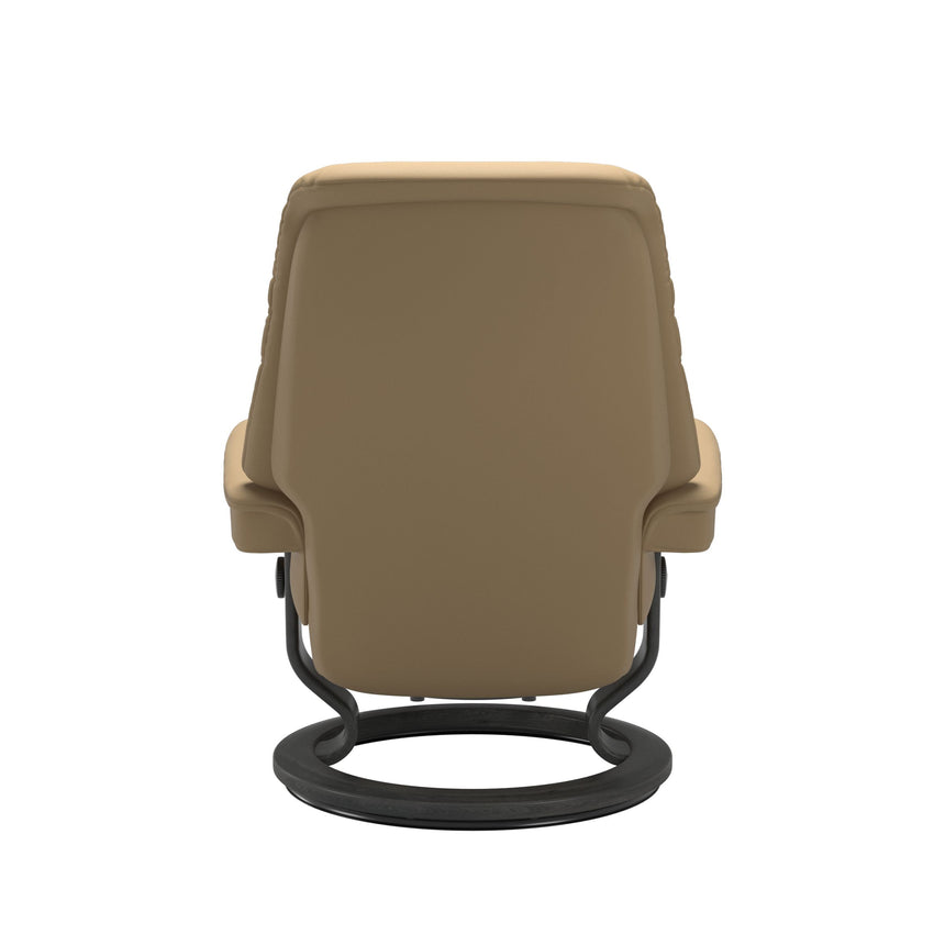 Sunrise Recliner - Classic Base - Paloma Sand - Grey Wood