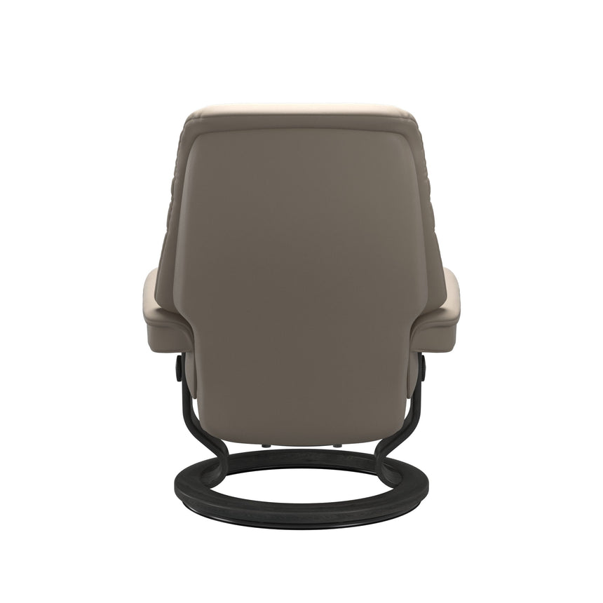 Sunrise Recliner - Classic Base - Paloma Mushroom - Grey Wood