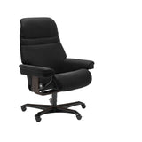 Sunrise - Office Chair - Paloma Black - Wenge Wood