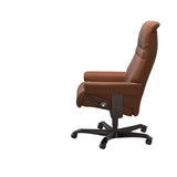 Sunrise - Office Chair - Paloma New cognac - Wenge Wood
