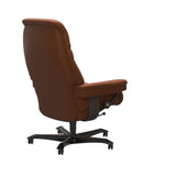 Sunrise - Office Chair - Paloma New cognac - Wenge Wood