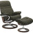 Paloma Leather Dark Olive M/L & Walnut Base | Stressless Sunrise Signature Recliner | Valley Ridge Furniture