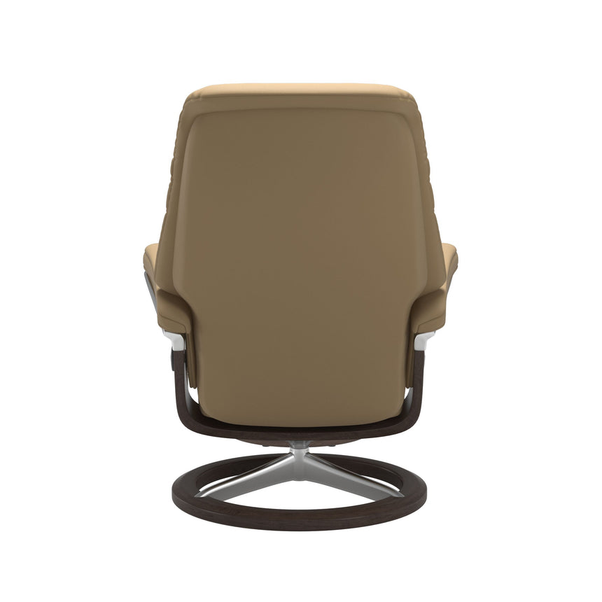 Sunrise Recliner - Signature Base - Paloma Sand - Wenge Wood