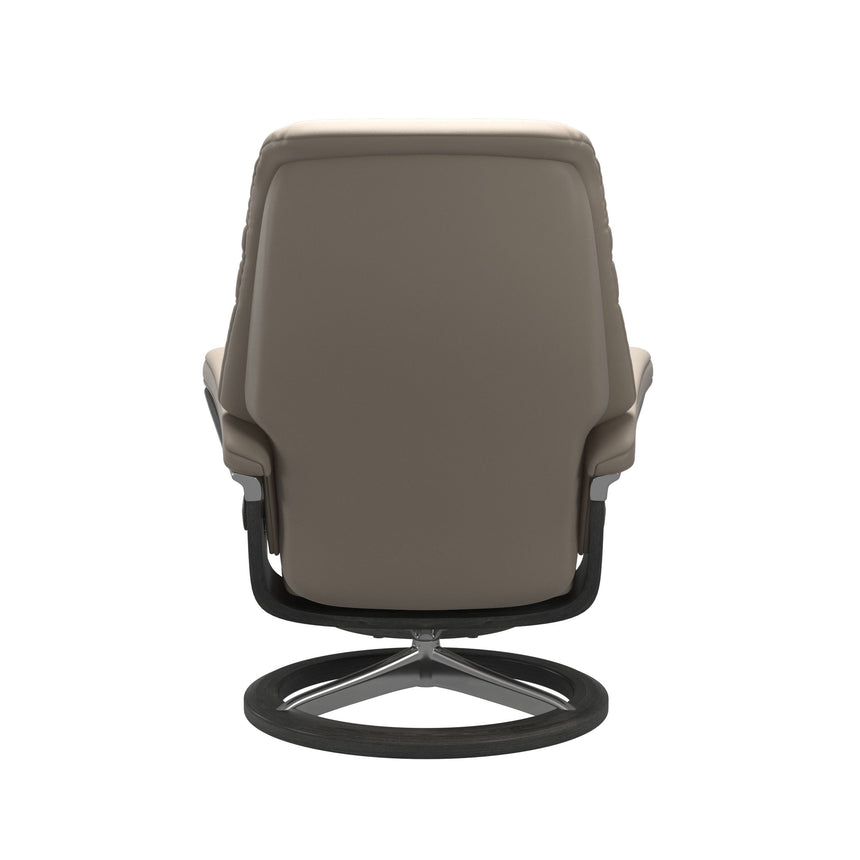 Sunrise Recliner - Signature Base - Paloma Mushroom - Grey Wood