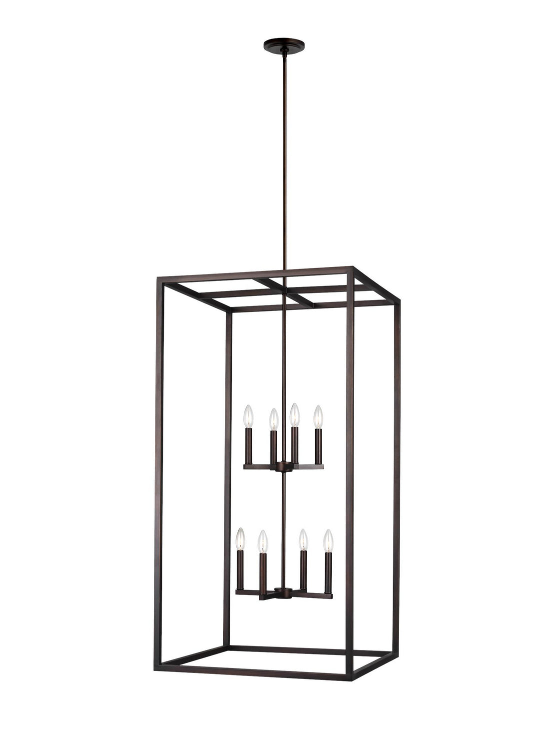 Moffet Street Eight Light Hall/Foyer Pendant — 46.00"