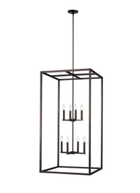Moffet Street Eight Light Hall/Foyer Pendant — 46.00"