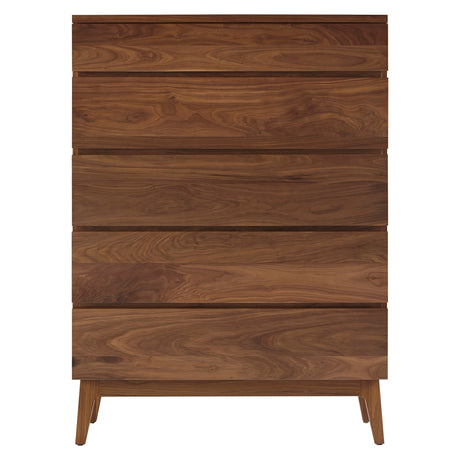West Bros Serra Chest of Drawers in 79 Toast, on white
