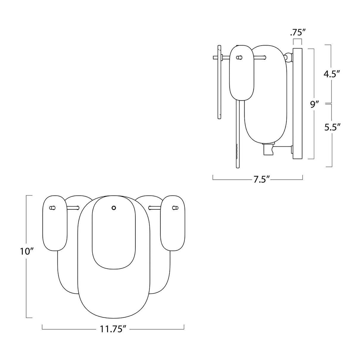 Echo One Light Wall Sconce