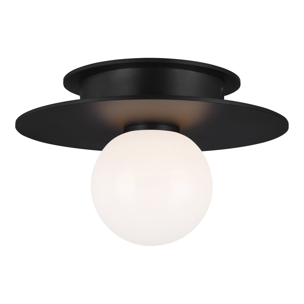 One Light Flush Mount — 4.63"