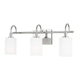 Oak Moore 3-Light Bath Sconce — 75 W