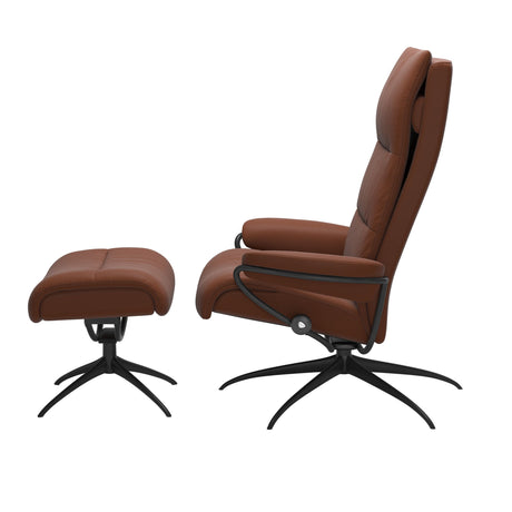 Tokyo Recliner - High Back - Paloma Copper - Matte Black