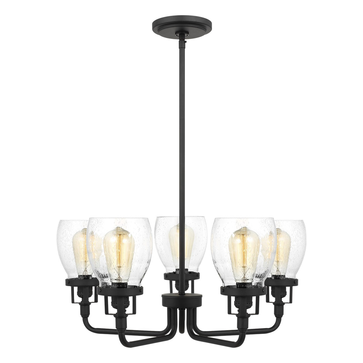 Belton Five Light Up Chandelier