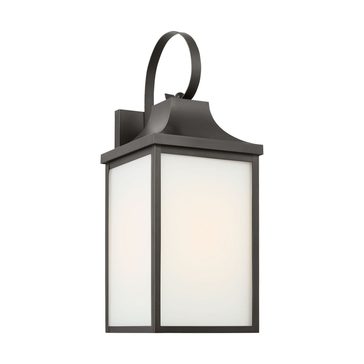 Saybrook 17.5" Lantern — Smooth White